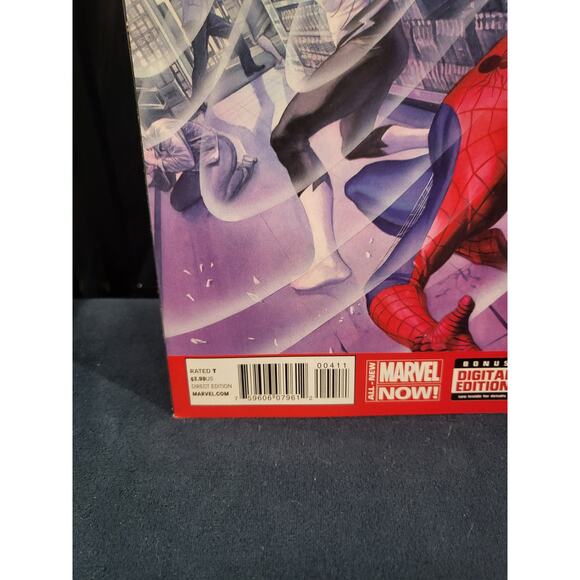Amazing Spiderman #01.4 (2014) Learning To Crawl Alex Ross Cover NM - Picture 5 of 6